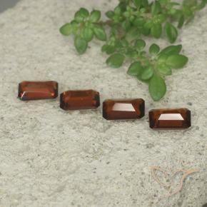 Pedras preciosas de Granada Piropo vermelho médio natural de 2.16 ct, Corte Octógono / Esmeralda, VS