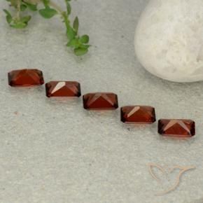 Pedras preciosas de Granada Piropo Vermelho escuro natural de 2.93 ct, Corte Octógono / Esmeralda, VVS-VS