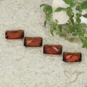Pedras preciosas de Granada Piropo Vermelho escuro natural de 2.17 ct, Corte Octógono / Esmeralda, VVS-VS