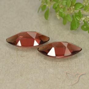 Pedras preciosas de Granada Piropo Vermelho Berry Profundo natural de 2.26 ct, Marquesa, VVS-VS