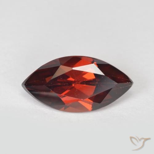 Granada Piropo Merlot tinto Natural 1.34ct, Marquesa, VVS-VS