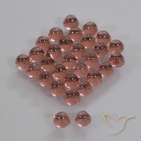 Pedras preciosas de Granada Piropo vermelho quente natural de 2.04 ct, Redondo, Transparente