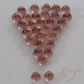 Pedras preciosas de Granada Piropo vermelho quente natural de 2.04 ct, Redondo, Transparente