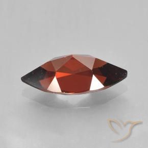 Granada Piropo Vermelho Escarlate Profundo Natural 2.05ct, Marquesa, VVS-VS