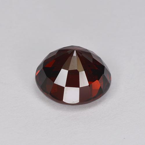 Granada Piropo Vermelho Natural 2.18ct, Corte Redondo, VVS-VS