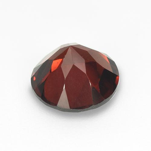 Granada piropo vermelho natural 1,63ct, corte redondo, VVS-VS