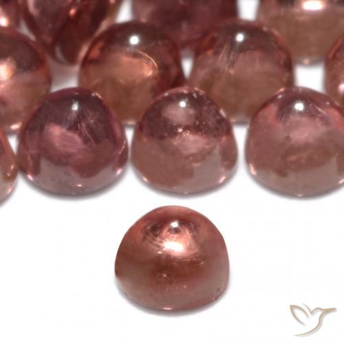 Granada Piropo Luz vermelha Natural 0.07ct, Redondo, Transparente
