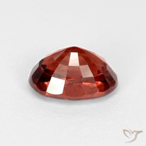 Granada Piropo Vermelho escuro Natural 1.20ct, oval, VS-SI