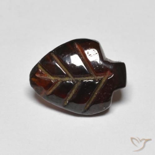 Granada Piropo vermelho escuro Natural 2.77ct, Chique, Transparente
