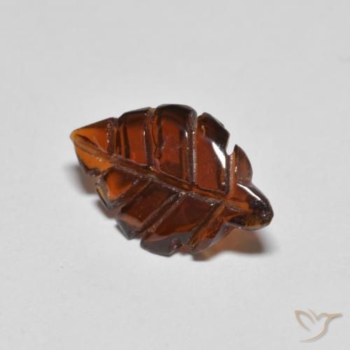 Granada piropo vermelho natural 2,49ct, forma extravagante, transparente