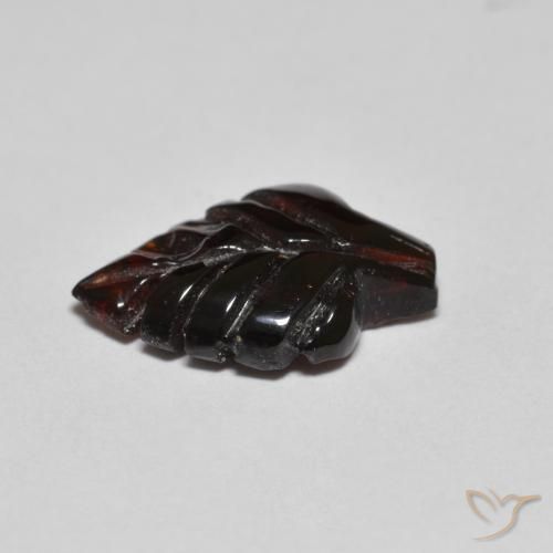 Granada Piropo Vermelho escuro Natural 3.07ct, Chique, Transparente