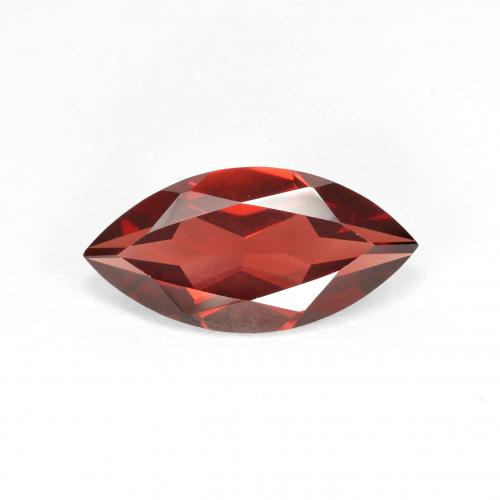 Granada piropo vermelho natural 2,02ct, marquise, VVS-VS