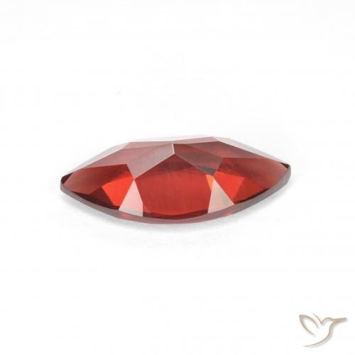 Granada Piropo groselha vermelha Natural 2.01ct, Marquesa, VVS-VS