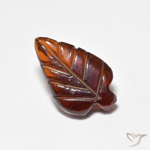 2.44ct Natural laranja avermelhado Granada Piropo, Chique, Translúcido