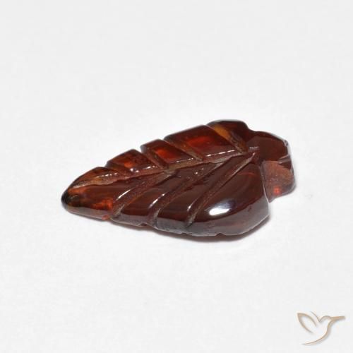 Granada Piropo laranja avermelhado Natural 2.44ct, Chique, Translúcido