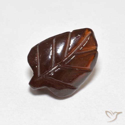 Granada Piropo laranja avermelhado Natural 3.61ct, Chique, Translúcido