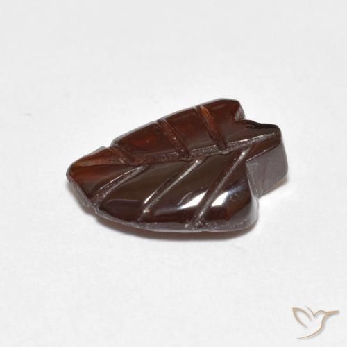 Granada Piropo laranja avermelhado Natural 3.61ct, Chique, Translúcido