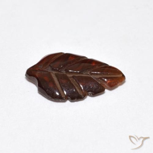 Granada Piropo Laranja Profundo Natural 1.70ct, Chique, Translúcido