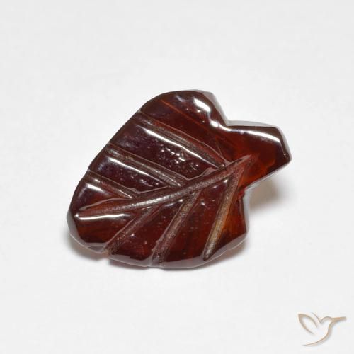 Granada Piropo Laranja Profundo Natural 2.79ct, Chique, Translúcido