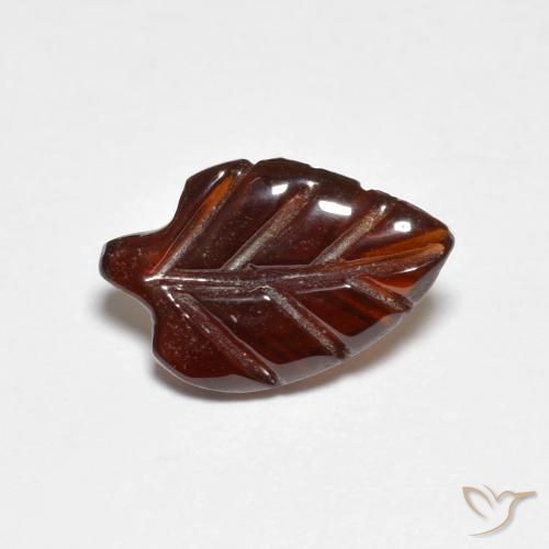 Granada Piropo laranja avermelhado Natural 2.09ct, Chique, Translúcido