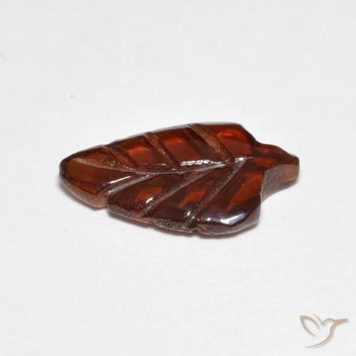 Granada Piropo Laranja escuro Natural 1.97ct, Chique, Translúcido