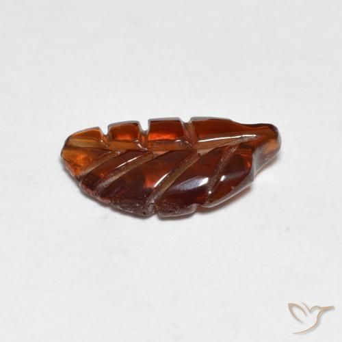 Granada Piropo laranja avermelhado Natural 1.78ct, Chique, Translúcido