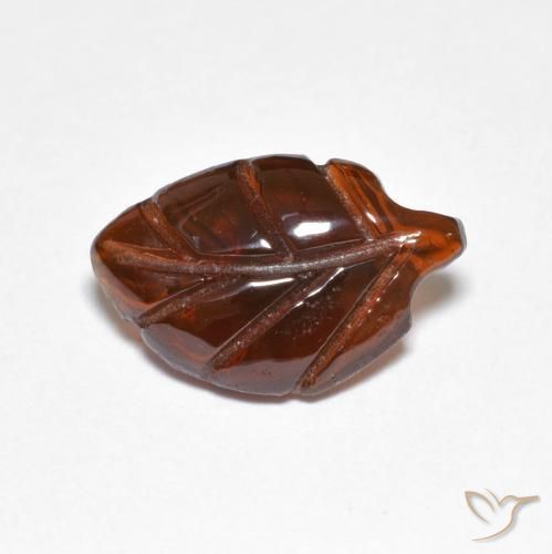 Granada Piropo Laranja Profundo Natural 2.72ct, Chique, Translúcido