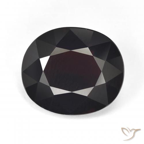 7.91ct Natural vermelho mogno Granada Piropo, oval, VVS-VS