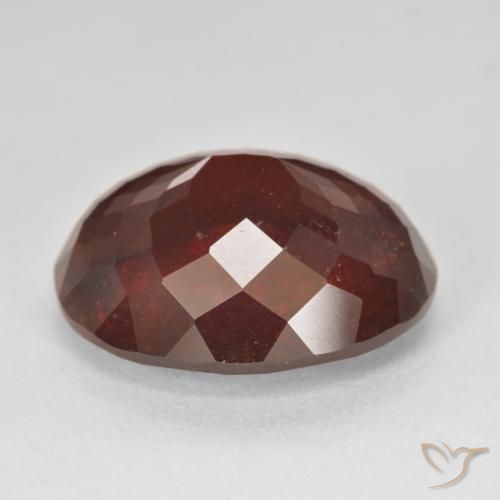 Granada Piropo Vermelho escuro Natural 21.11ct, oval, VS-SI