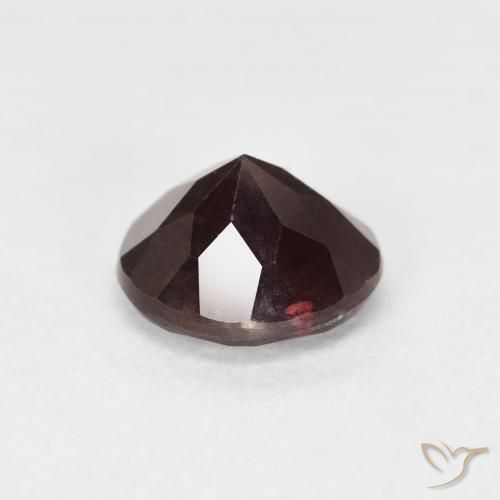 Granada Piropo Vermelho escuro Natural 1.63ct, Redondo, VS