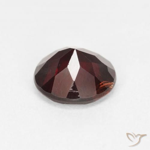 Granada Piropo Vermelho escuro Natural 1.53ct, Redondo, VS