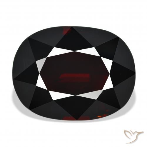 34.78ct Natural Vermelho escuro Granada Piropo, oval, VVS