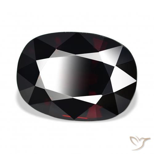 Granada Piropo vermelho escuro Natural 16.73ct, Almofada, IF