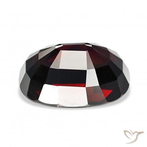 Granada Piropo vermelho escuro Natural 16.73ct, Almofada, IF
