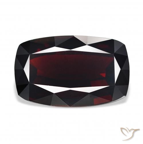 18.58ct vermelho escuro Granada Piropo, Almofada, VVS