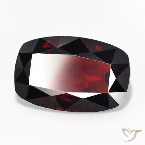 Granada Piropo Vermelho escuro Natural 17.02ct, Almofada, VS