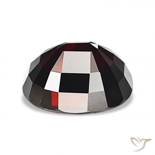 Granada Piropo Vermelho escuro Natural 11.06ct, oval, VVS