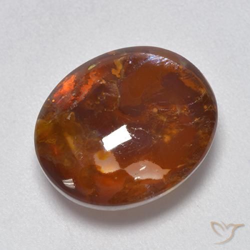 Quartzo Com Marcassita Multicolorido Natural 7.19ct, oval, Transparente