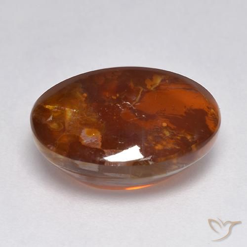 Quartzo Com Marcassita Multicolorido Natural 7.19ct, oval, Transparente