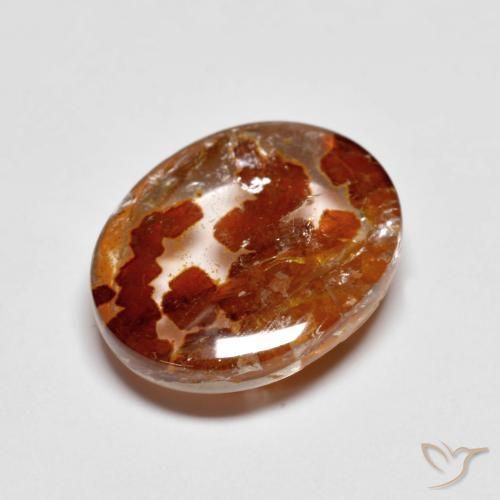 Quartzo Com Marcassita Multicolorido Natural 5.24ct, oval, Transparente