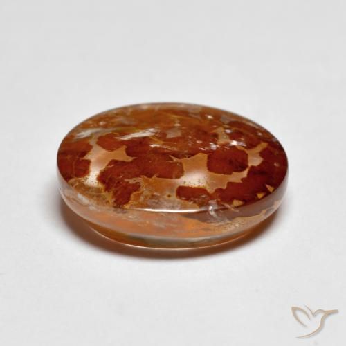 Quartzo Com Marcassita Multicolorido Natural 5.24ct, oval, Transparente
