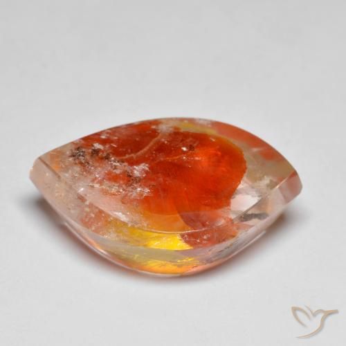 Quartzo Com Marcassita Multicolorido Natural 14.85ct, Chique, Transparente