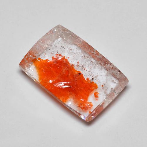 Quartzo Com Marcassita Multicolorido Natural 6.46ct, baguete, Transparente