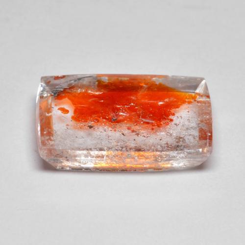 Quartzo Com Marcassita Multicolorido Natural 6.46ct, baguete, Transparente