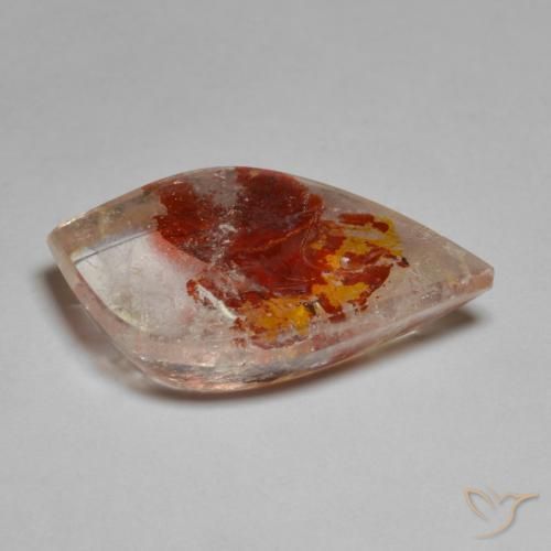 Quartzo Com Marcassita Multicolorido Natural 15.45ct, Chique, Transparente
