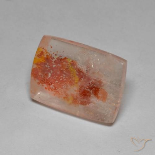 Quartzo Com Marcassita Multicolorido Natural 9.82ct, baguete, Transparente