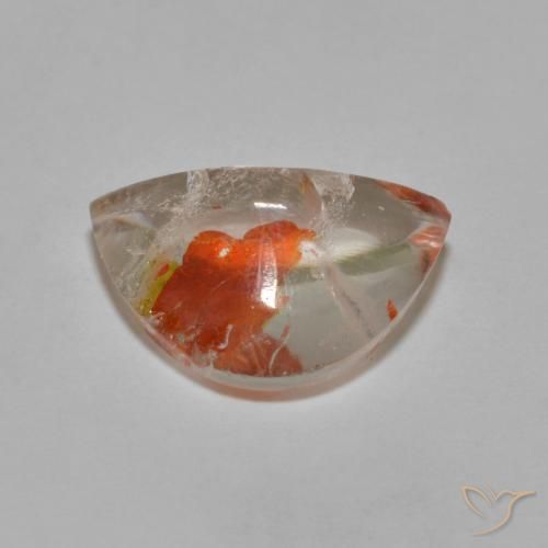 Quartzo Com Marcassita Multicolorido Natural 5.59ct, Chique, Transparente