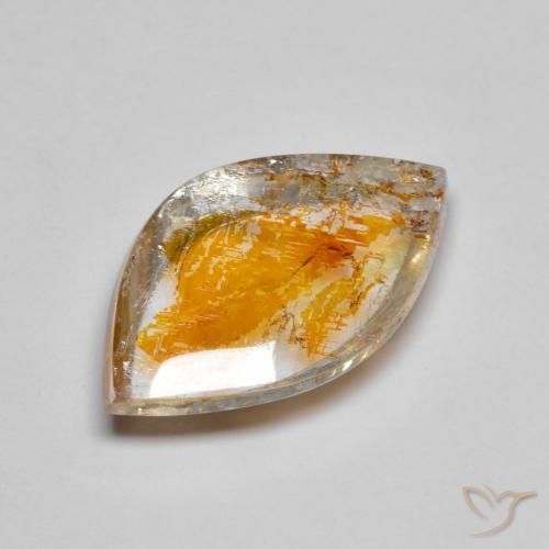 Quartzo Com Marcassita Multicolorido Natural 9.60ct, Chique, Transparente