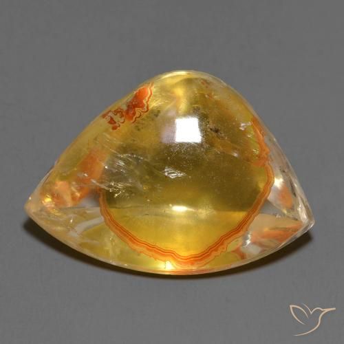 14.92ct Natural Multicolorido Quartzo Com Marcassita, Chique, Transparente