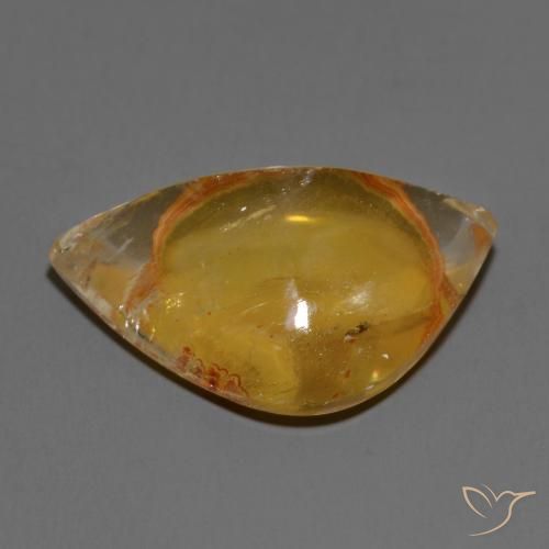 Quartzo Com Marcassita Multicolorido Natural 14.92ct, Chique, Transparente